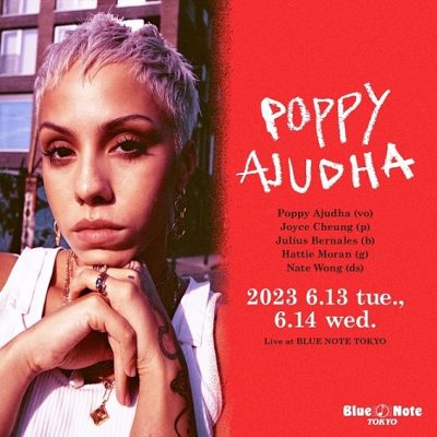 【Poppy Ajudha】UKジャズ界のライジング・スター、Poppy Ajudhaの来日公演がBlue Note Tokyoにて開催決定！！